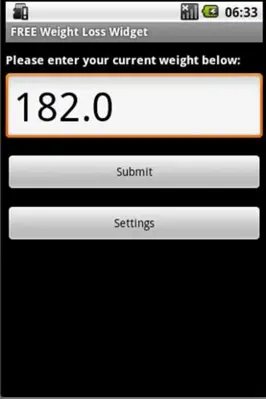 Simple Weight Loss Resolution android App screenshot 0